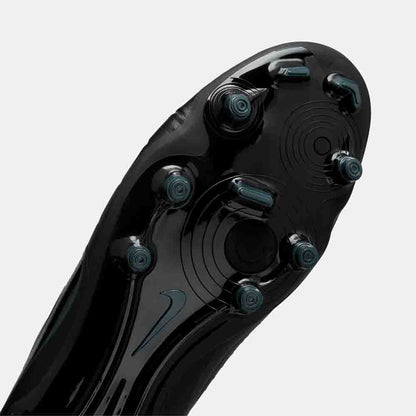 Bottom view of the Nike Tiempo Legend 10 Academy Soccer Cleats.