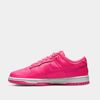 Side medial view of the Women's Nike Dunk Low.