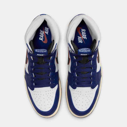 Top view of the Air Jordan 1 High OG "Rare Air".