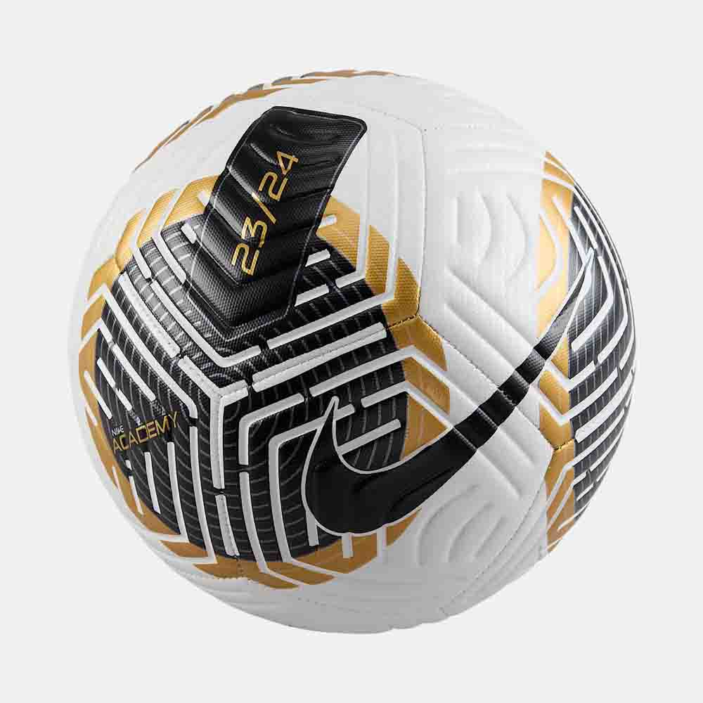 Front view of the Nike Academy Soccer Ball.