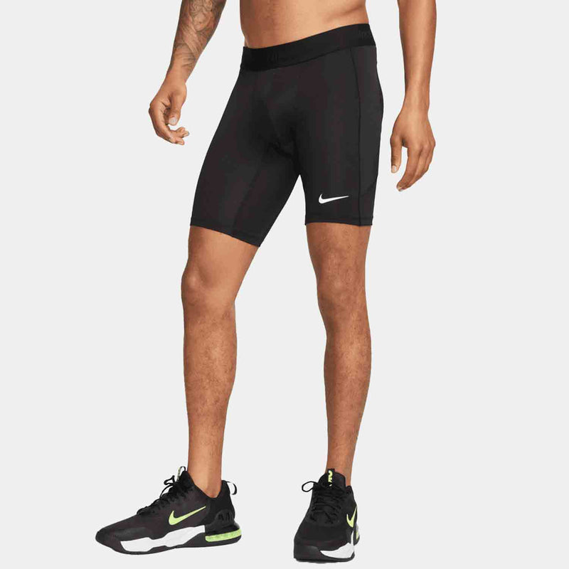Front view of the Men's Nike Dri-FIT Fitness Long Shorts.