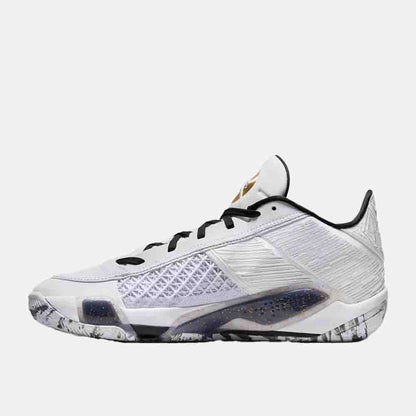 Side medial view of the Air Jordan 38 Low.
