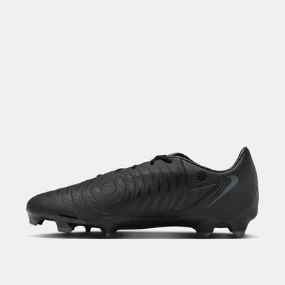 Side medial view of the Nike Phantom GX 2 Academy Soccer Cleats.