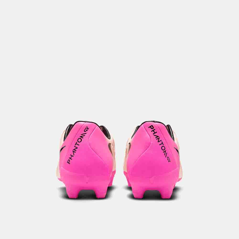 Rear view of the Nike Phantom GX 2 Academy Soccer Cleats.