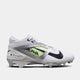White/Black-Metallic Silver