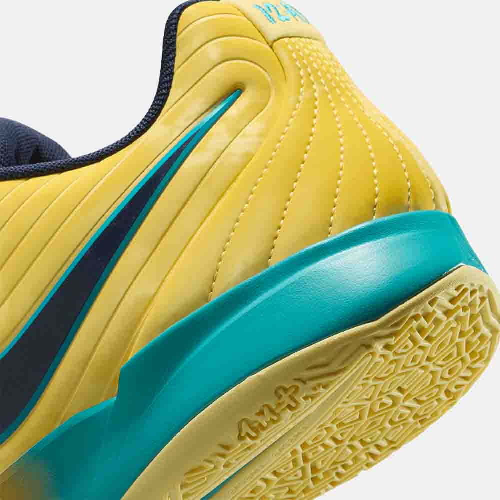 Up close, rear view of the Nike Ja 2 "Out My Body".