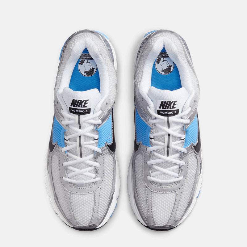 Top view of the Nike Zoom Vomero 5.