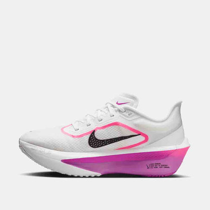 Side medial view of the Women's Nike Zoom Fly 6 Running Shoes.