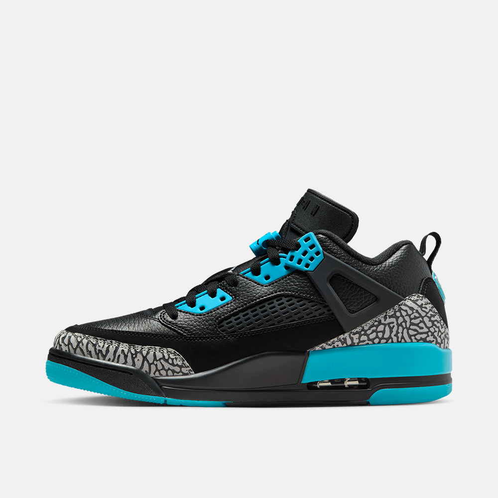 Side medial view of the Jordan Spizike Low.
