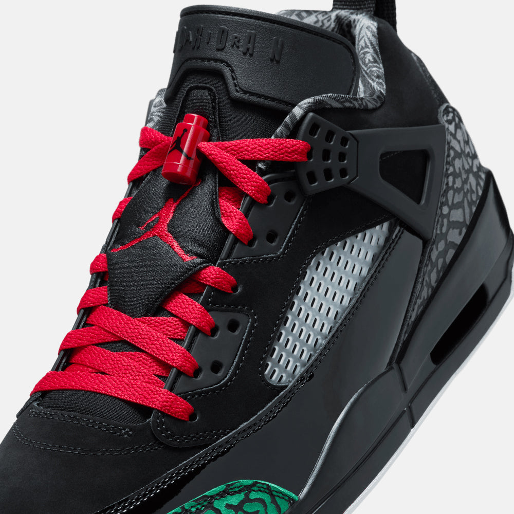 Up close, front view of the Jordan Spizike Low.