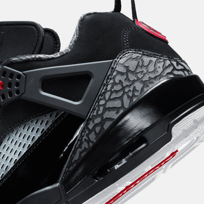 Up close, rear view of the Jordan Spizike Low.