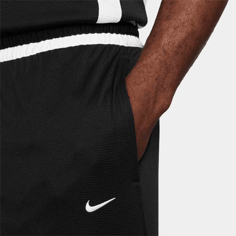 Men's Dri-FIT DNA 6" Basketball Shorts, Black/White