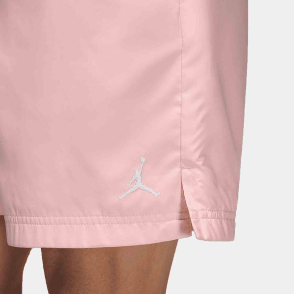 Up close view of the emblem on the Men's Jordan Essentials Shorts.