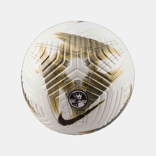 Front view of the Nike Premier League Club Elite Soccer Ball.
