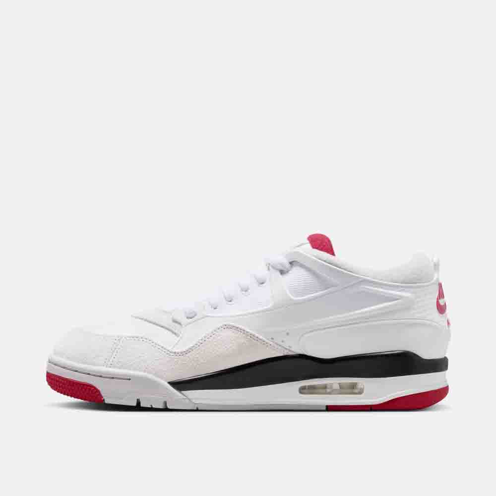 Side medial view of the Air Jordan 4 RM.