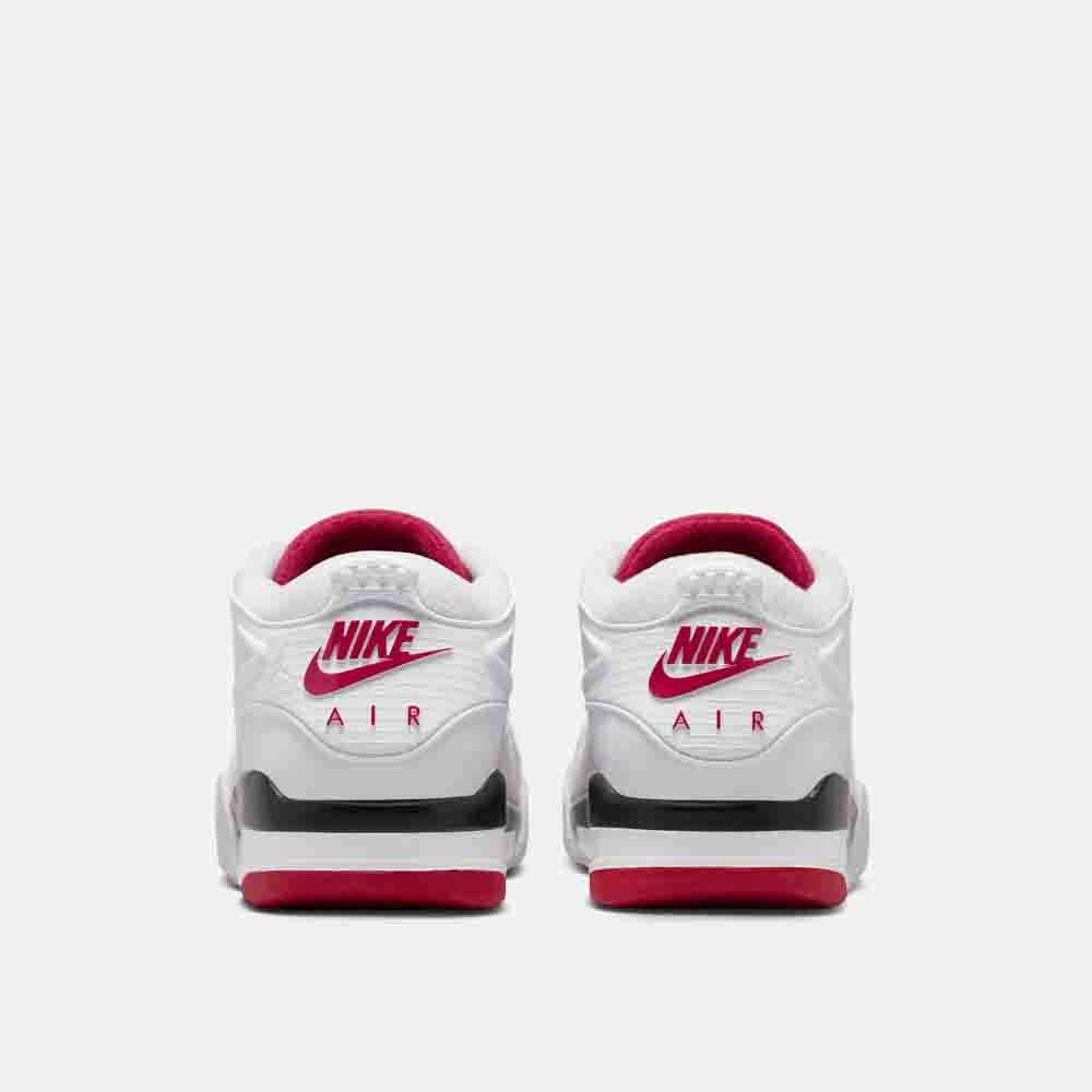 Rear view of the Air Jordan 4 RM.