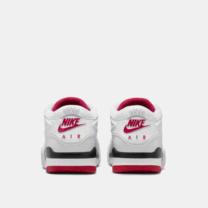 Rear view of the Air Jordan 4 RM.