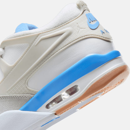 Up close, rear view of the Men's Air Jordan 4 RM.