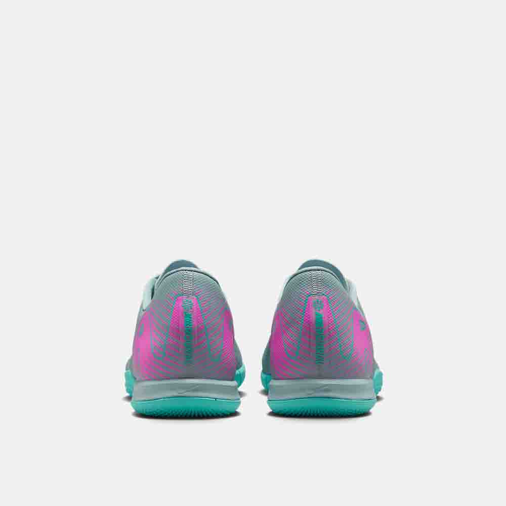 Rear view of the Nike Mercurial Vapor 16 Academy Indoor Soccer Shoes.