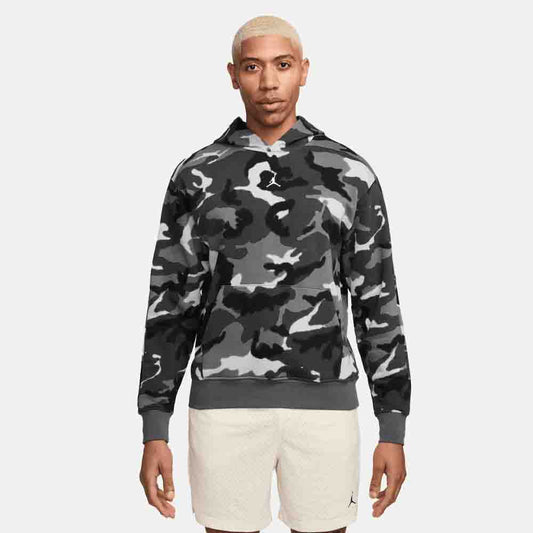 Front view of the Men's MVP Camo Pullover Hoodie.