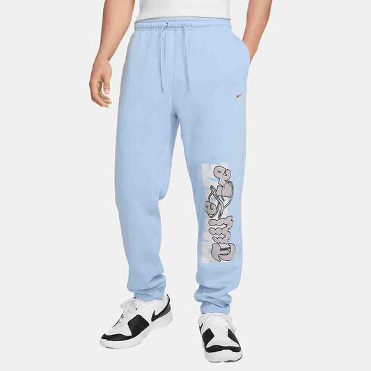 Front view of the Nike Men's "JA" Fleece Basketball Jogger Pants.