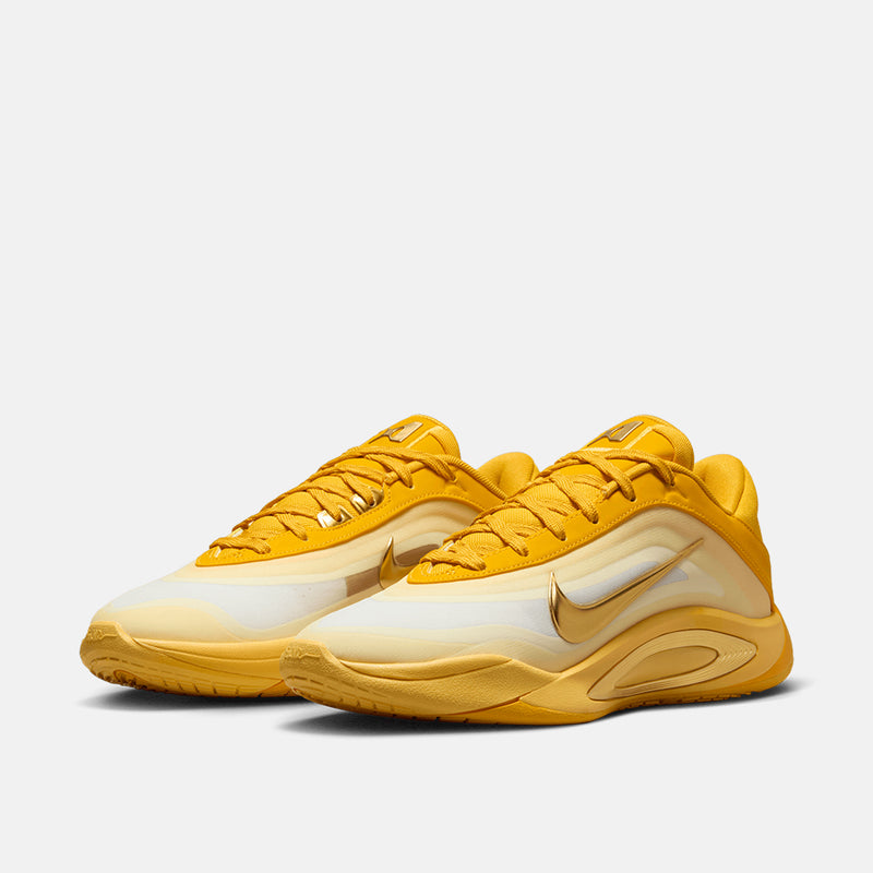 Front/side view of the A'ja Wilson A'One "Sunshine".