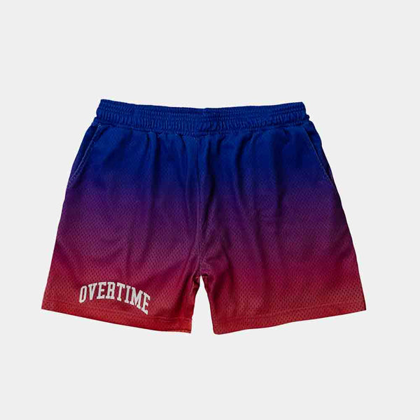 Front view of the Classic Gradient Mesh Shorts.