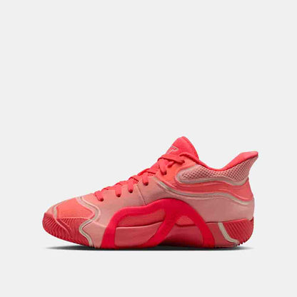 Side medial view of the Kids' Tatum 3 "Pink".