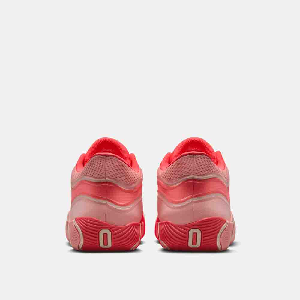 Rear view of the Kids' Tatum 3 "Pink".