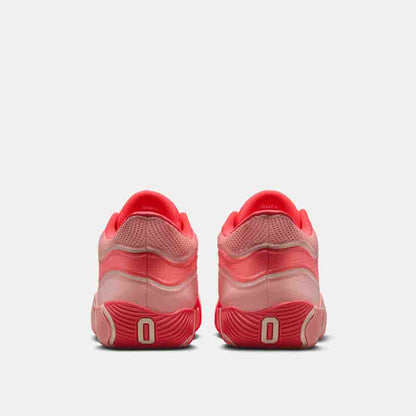 Rear view of the Kids' Tatum 3 "Pink".