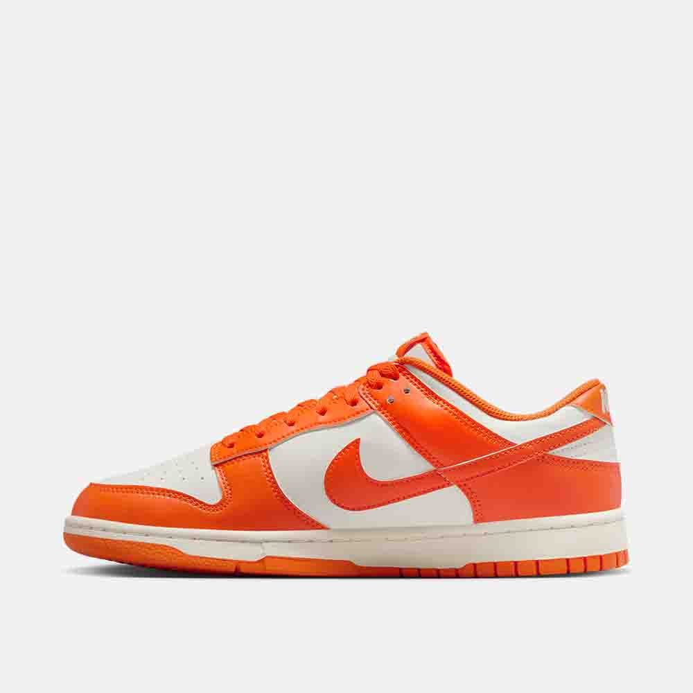 Side medial view of the Men's Nike Dunk Low Retro.