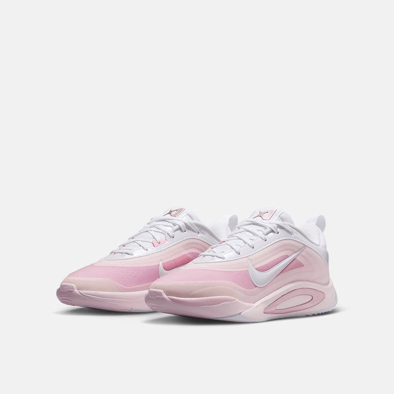 Front/side view of the Kids' A'ja Wilson A'One.