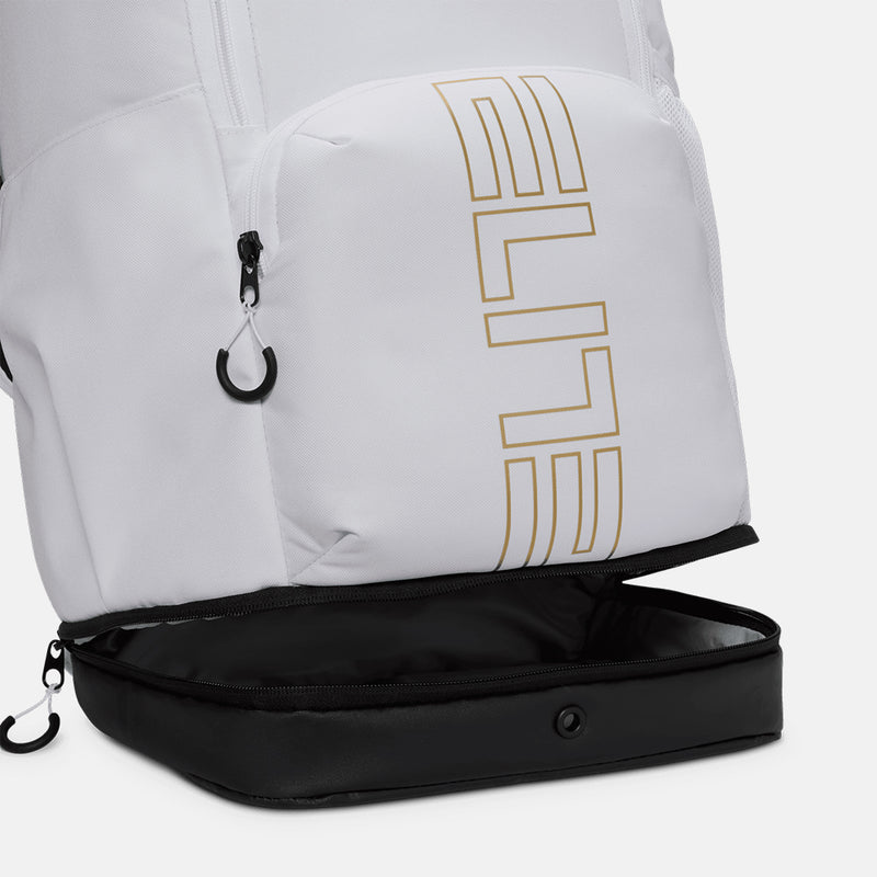 Nike Varsity Elite Backpack, White Nike Varsity Elite Backpack, White