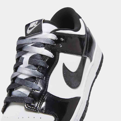 Up close, front view of the Nike Dunk Low Retro SE.
