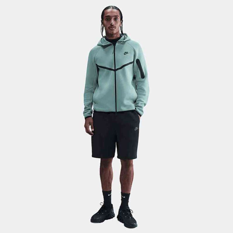 Front view of the Men's Nike Tech Full-Zip Hoodie.