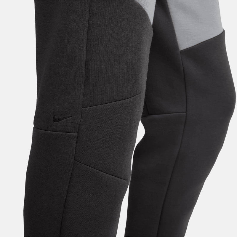 Up close, side view of the Men's Nike Tech Fleece Joggers.
