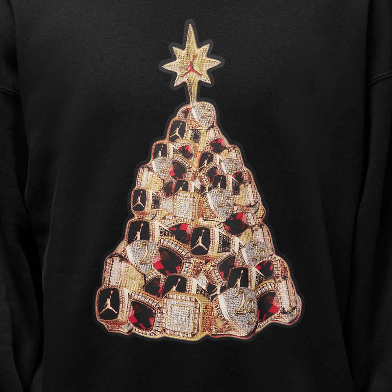 Jordan Brooklyn Fleece Men's Holiday Crew-neck Sweatshirt