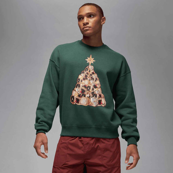 Jordan Brooklyn Fleece Men's Holiday Crew-neck Sweatshirt