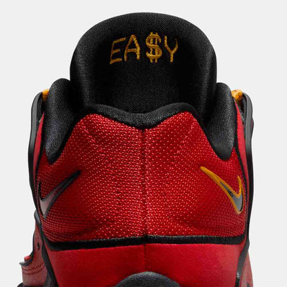 Up close, rear view of the Nike KD18 "DMV Drive".