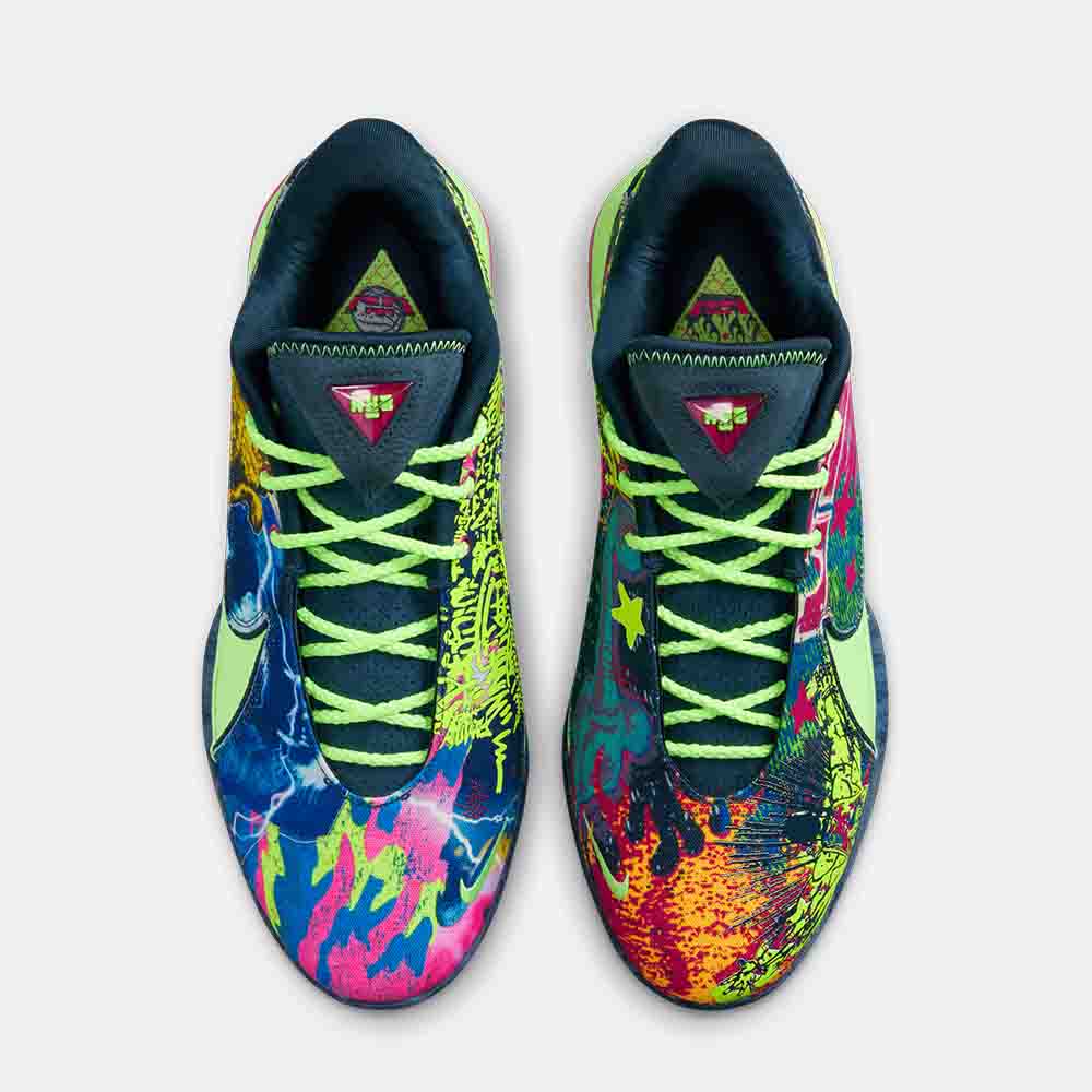 Top view of the Nike LeBron XXII "Bryce's World".