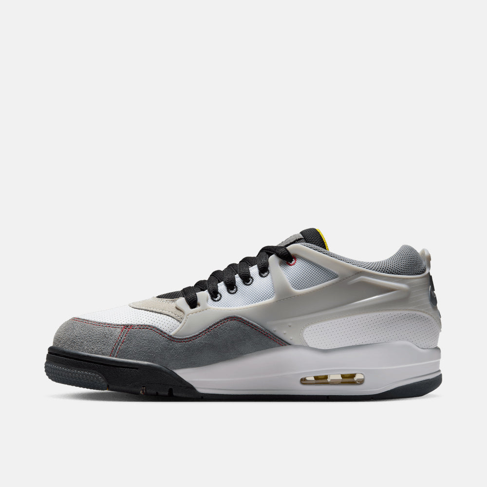 Side medial view of the Men's Air Jordan 4 RM Premium.
