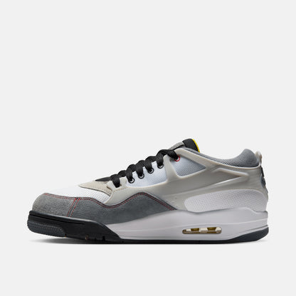 Side medial view of the Men's Air Jordan 4 RM Premium.