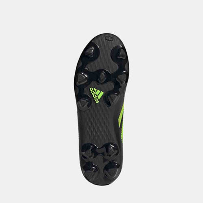 Bottom view of the Adidas Kids' Goletto VIII FG Soccer Cleats.
