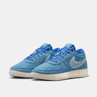 Front view of the Nike Book 1 "Blue Blood".