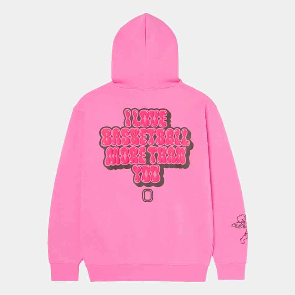 Kids' I Love Basketball Hoodie