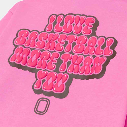Kids' I Love Basketball Hoodie