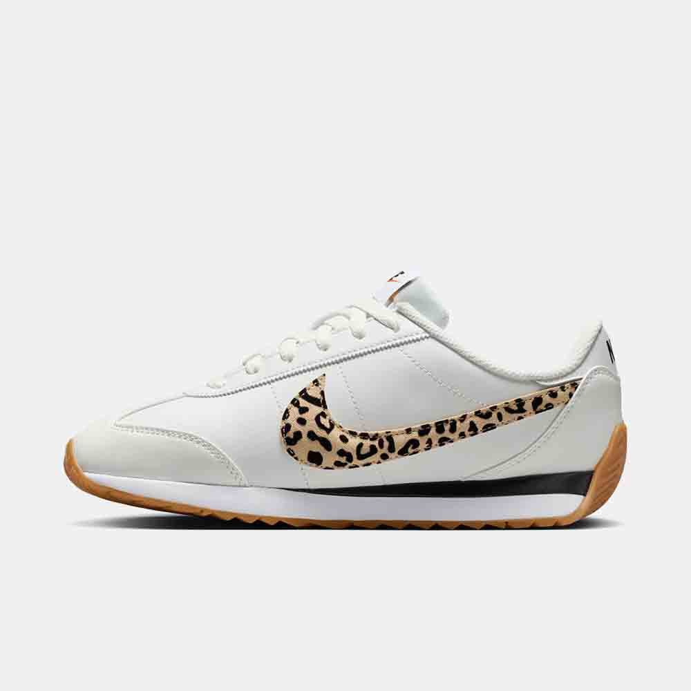 Side medial view of the Women's Nike Pacific Leather SE.