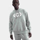 DK GREY HEATHER/WHITE/WHITE