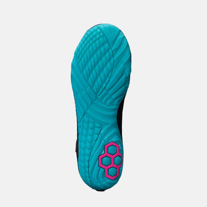 Bottom view of the Rudis JB1 Adult Wrestling Shoes, South Beach.