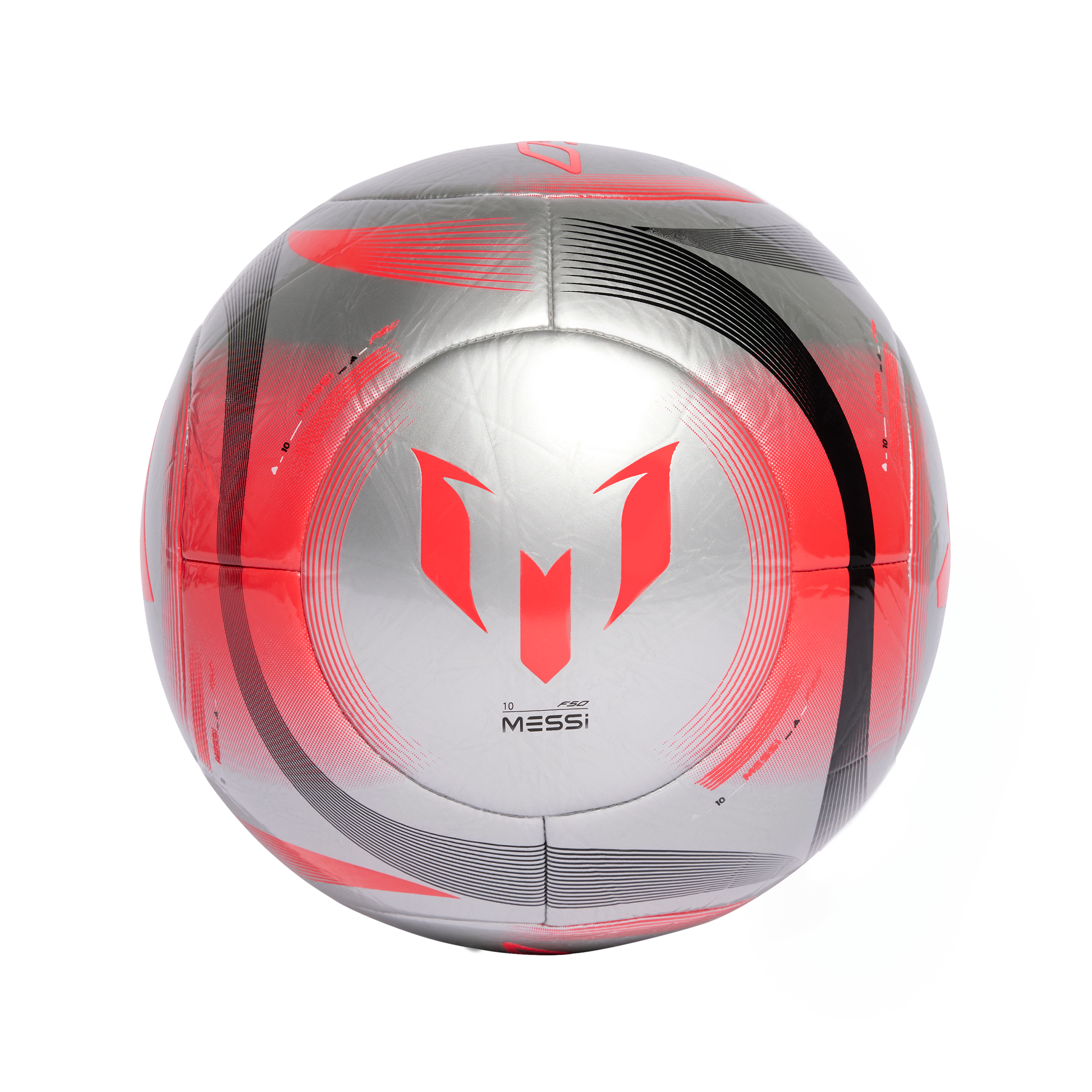 Front view of the Adidas Messi CLB Soccer Ball.